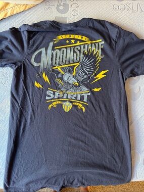 Moonshine Spirit Navy Graphic Tee size M